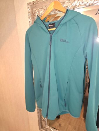Jack Wolfskin Kapuzenfleecjacke Gr. L