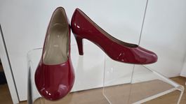 Elegante Pumps Lack rot GABOR Gr 6½/Gr 40 praktisch neu!