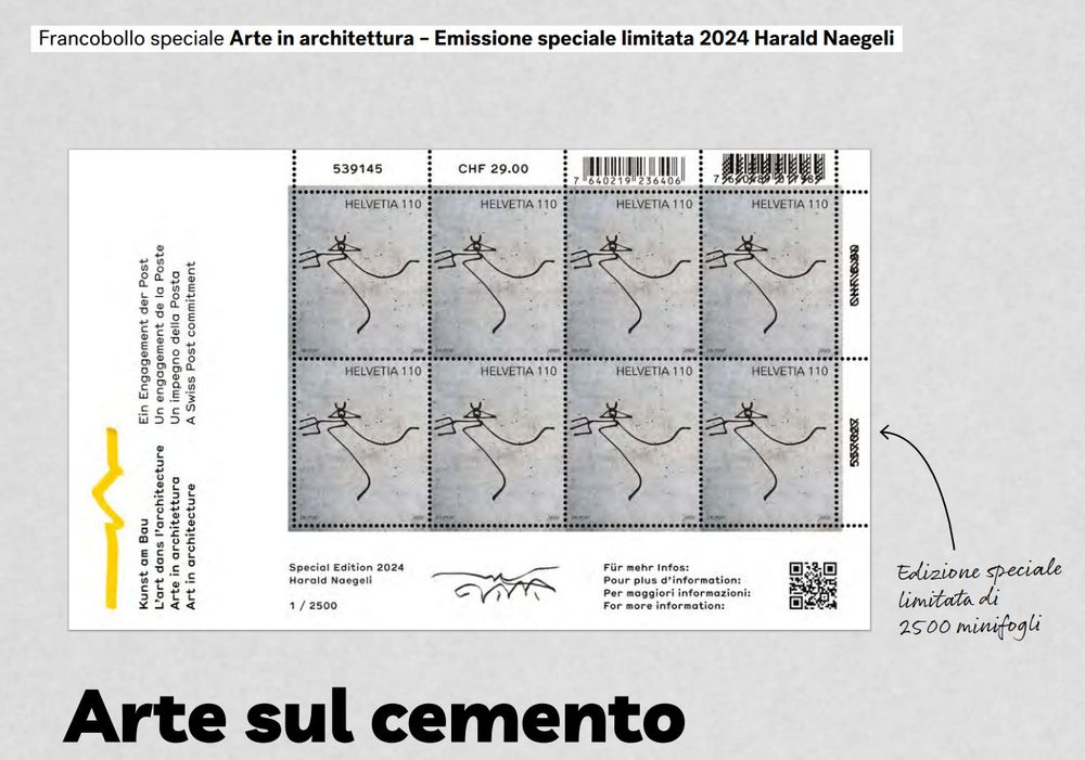 Harald Naegeli Nägeli Briefmarken, Special Edition 2024 | Acheter sur ...