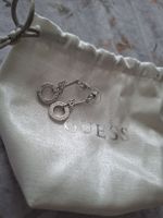 Ohrhänger Guess silberfarben mit Beutel