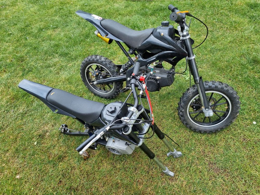 Mini Moto Cross Électrique Pour Enfants 350W ISinwheel - Vitesse 25km/h - Batterie 36V - Bleu