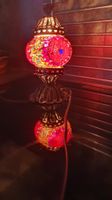 Superbe lampe orientale mosaïque artisanale