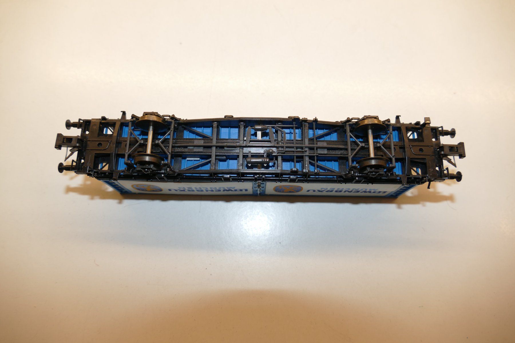Modelleisenbahnen: Röwa H0: RIV Containerwagen Löwenbräu München – Neu (gemäss Beschreibung) aus Niederhasli von rail-duerst 5