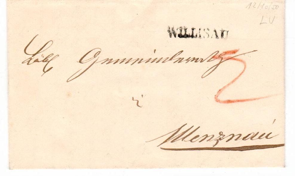 Tutti i francobolli: Vorphila Willisau - Menznau  1850 – Usato da Wolhusen venduto da Curver9
