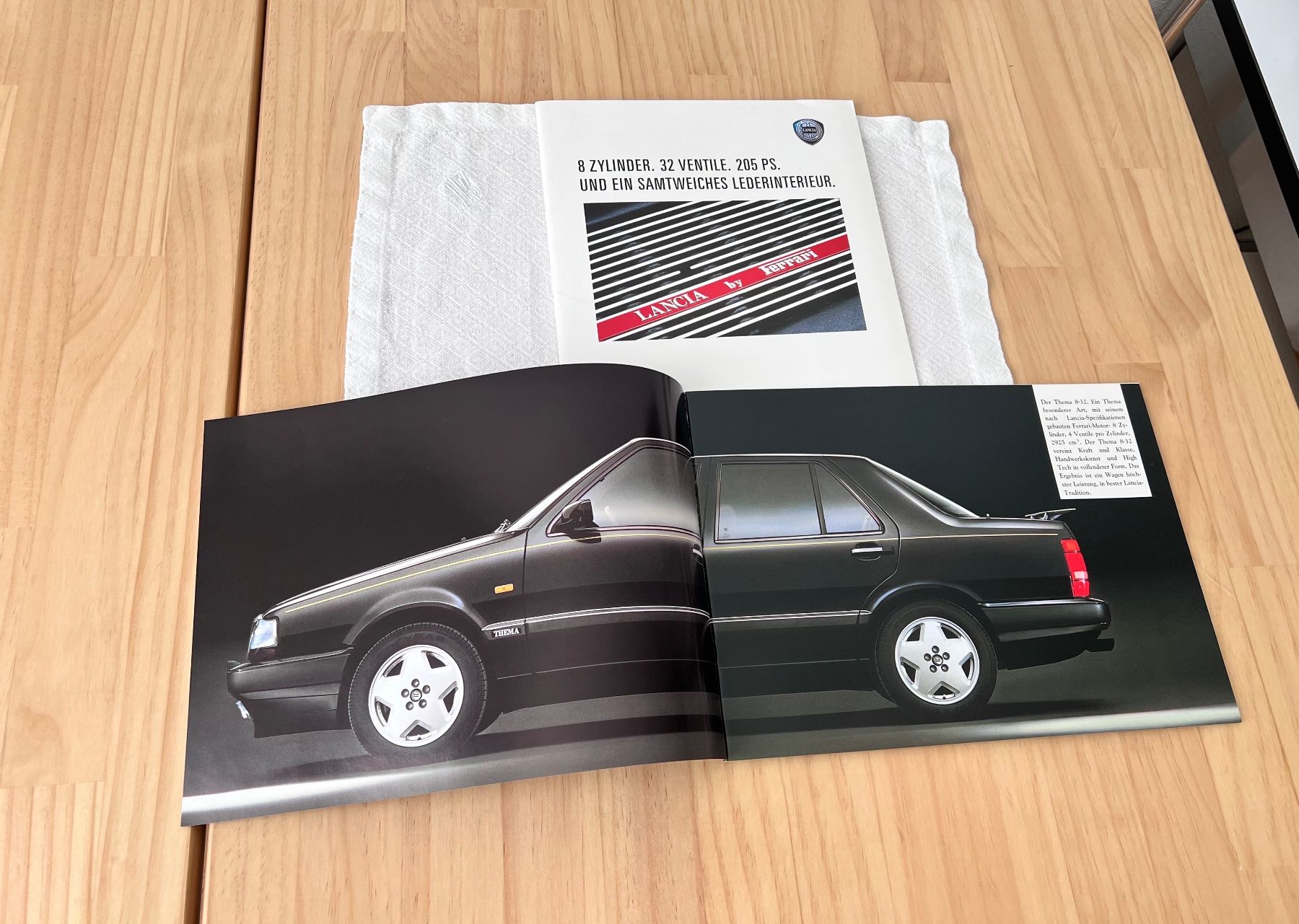 Lancia Dokumente: LANCIA THEMA 8.32 Verkausfsprospekt – Neu (gemäss Beschreibung) aus Münchenbuchsee von Volver64 2