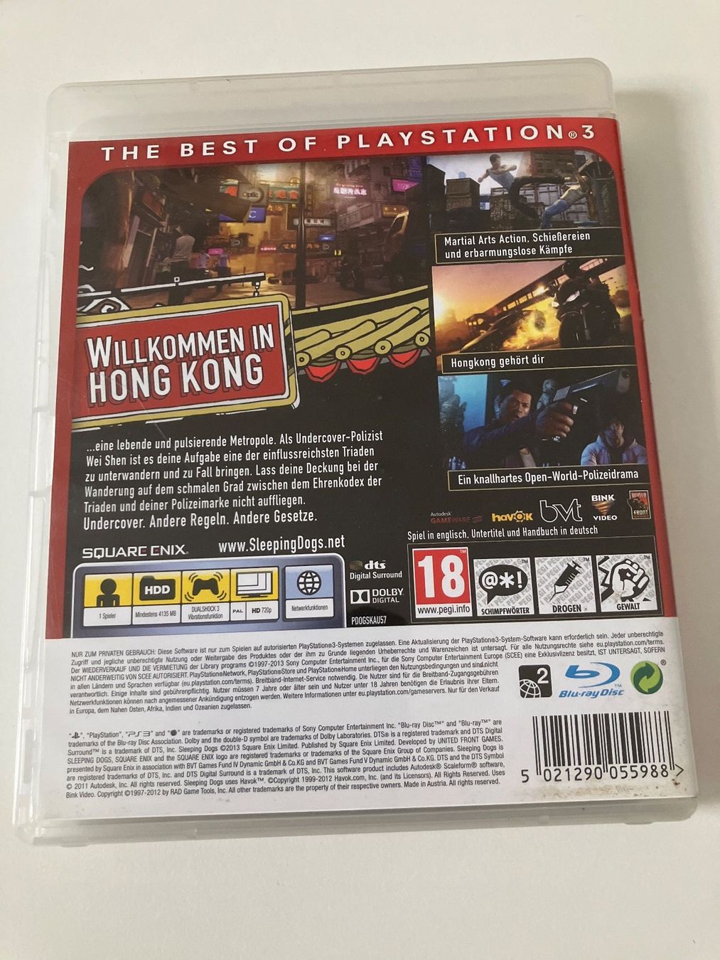 Sony Spiele: PS3 Sleeping Dogs – Gebraucht aus Arbon von Sugofresser 1