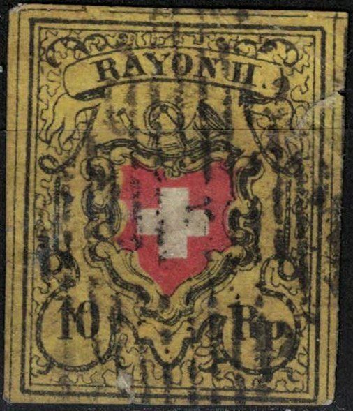 Tutti i francobolli: Rayon 16II gestempelt – Usato da Bern venduto da bae_958f