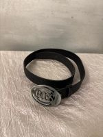 Gürtel HUGO BOSS, schwarz, guter Zustand, Grösse 85