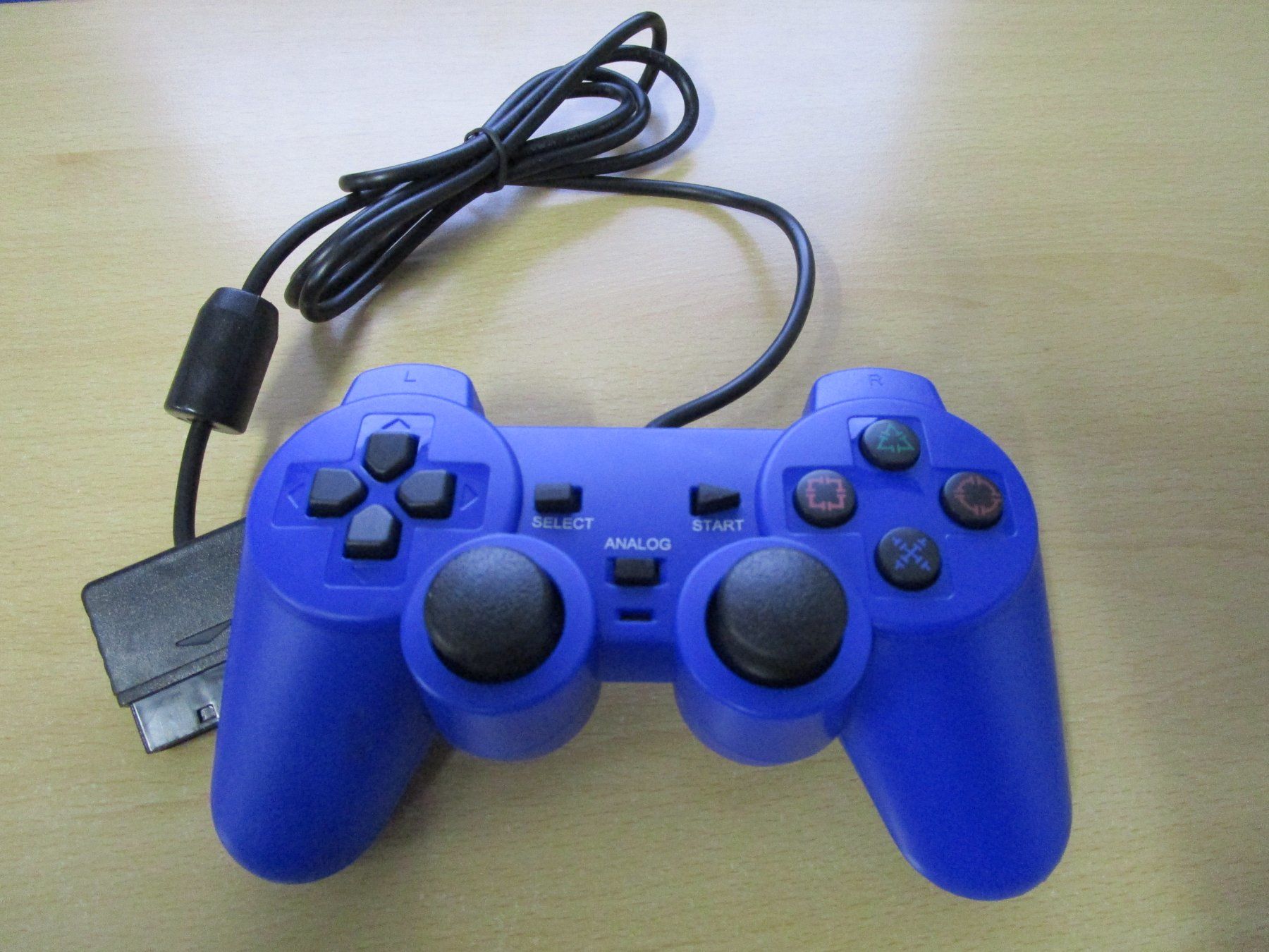 Controller: Playstation 2 Controller Joypad Farbe blau - PS2 Neuware – Nuovo e nell'imballaggio originale da Goldau venduto da agestuffer