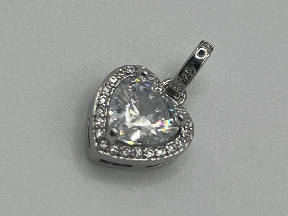 Anhänger: Pendentif cœur en Argent 925 – Gebraucht aus Praz (Vully) von VVSWISS 1