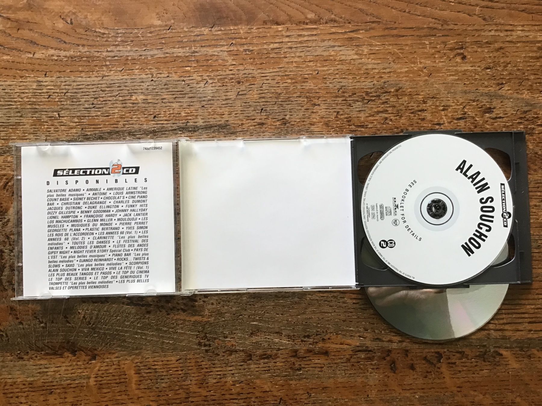 CDs: 2 CD Alain Souchon – Gebraucht aus Fully von Ruby97 2