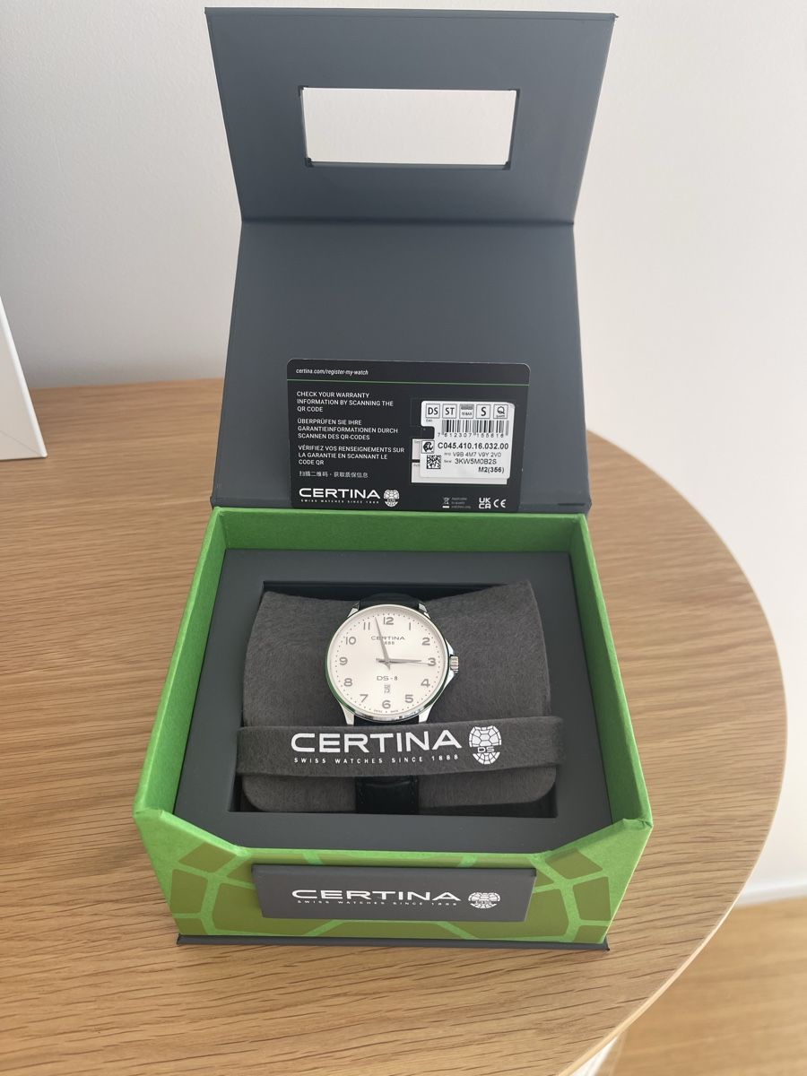 Certina Orologi: CERTINA DS-8 Gent - Neu – Nuovo e nell'imballaggio originale da Wettingen venduto da dav_bw7h