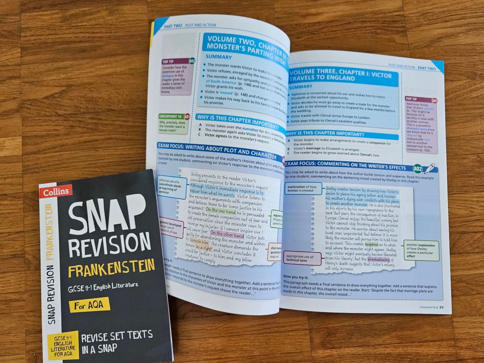 Libri: Frankenstein Study Guide & Revision (Neu) - English version – Nuovo (secondo la descrizione) da Zürich venduto da Modnok 1