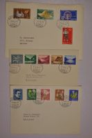 5 Satzbriefe Werbe - Pro Juventute - Pro Patria aus1955-1960