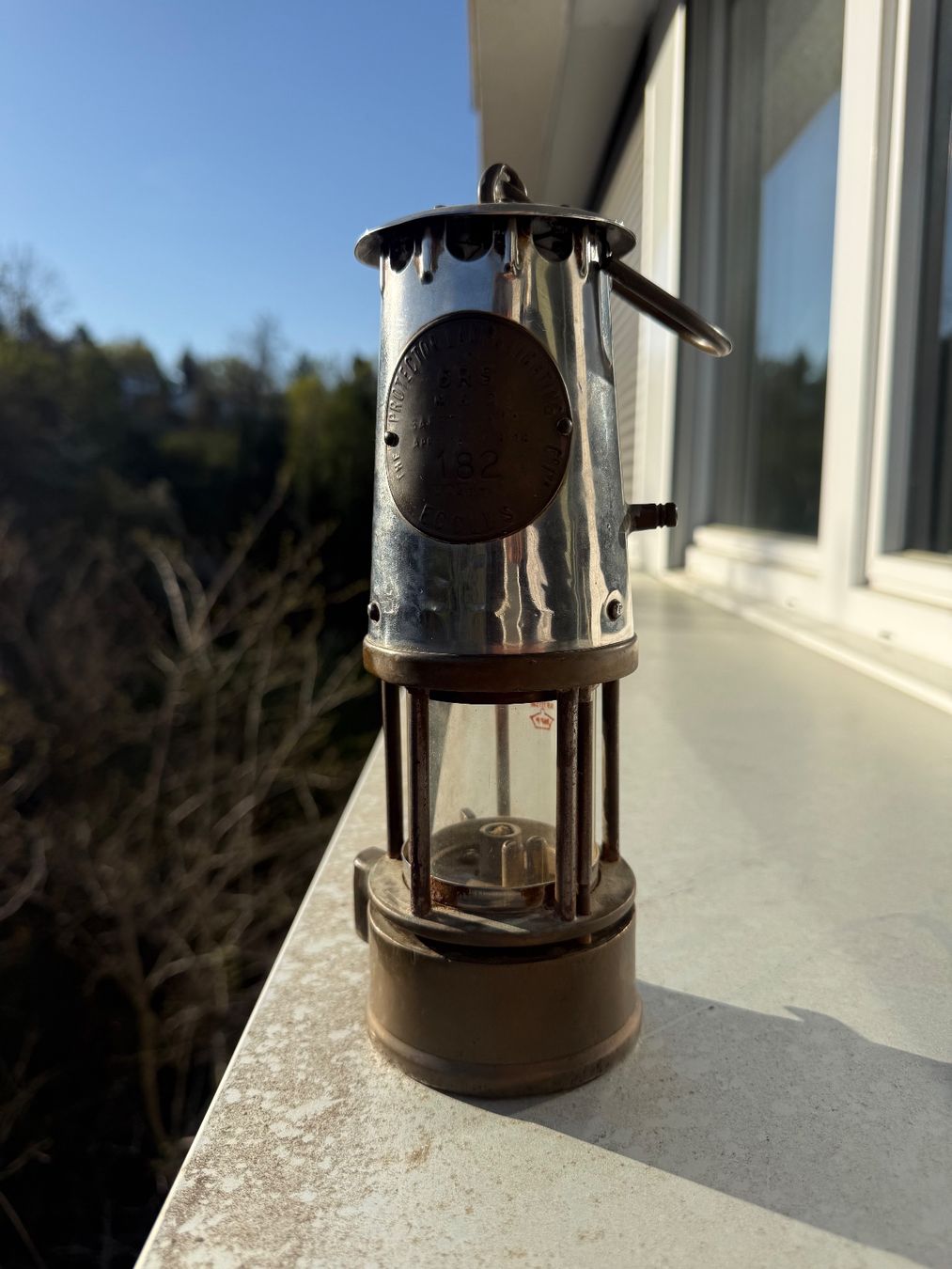 Lampade: Lampe de mineur ancienne – Protector Lamp & Lighting Co. – Usato da Belmont-sur-Lausanne venduto da pierro_l 2