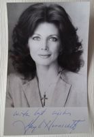 Gayle Hunnicutt, signiertes Original-Autogramm, 1992
