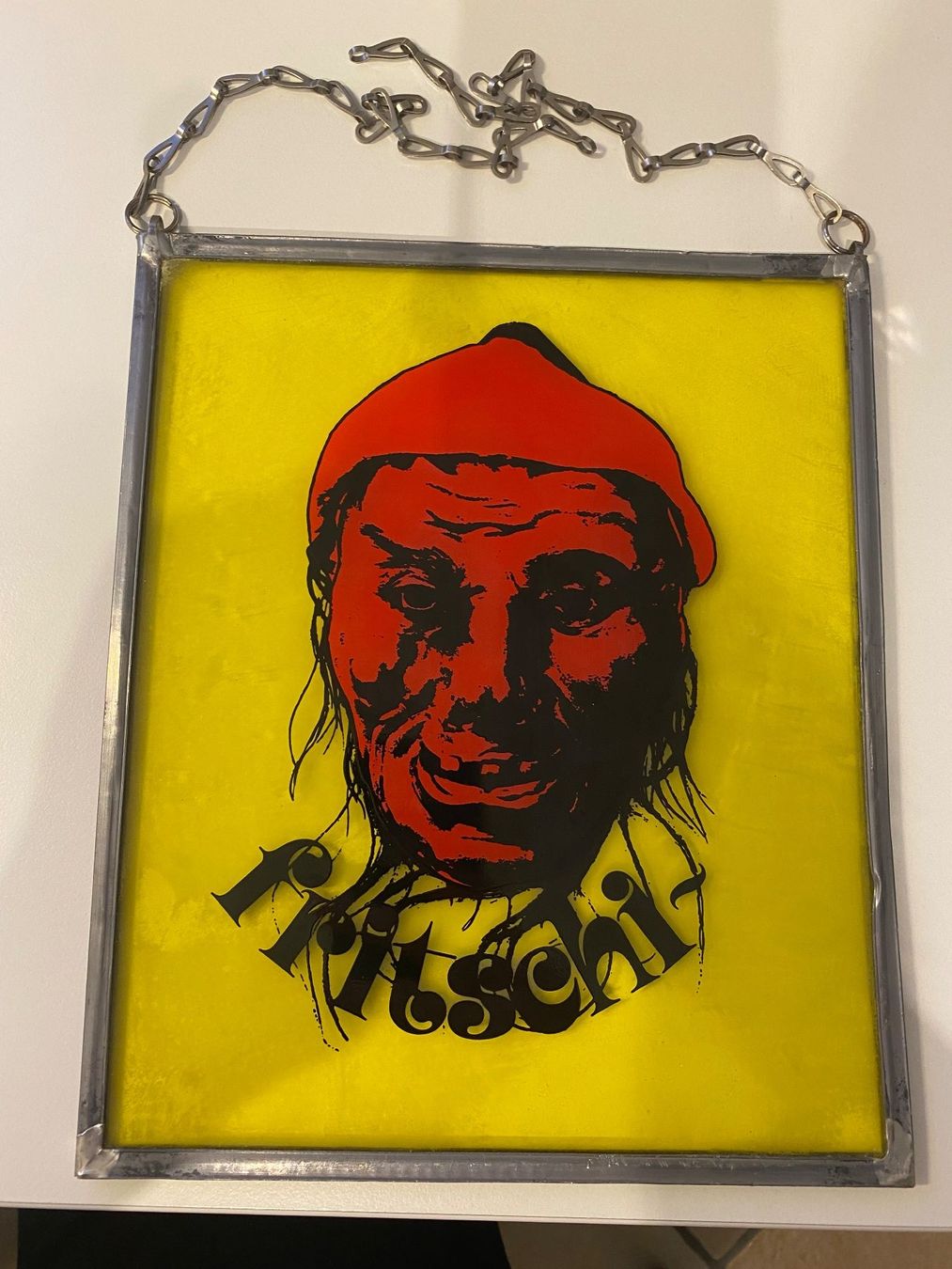 Altro in Antiquarato & Arte: Wunderschönes altes Bleiglasbild "Fritschi" – Usato da Rotkreuz venduto da Once0