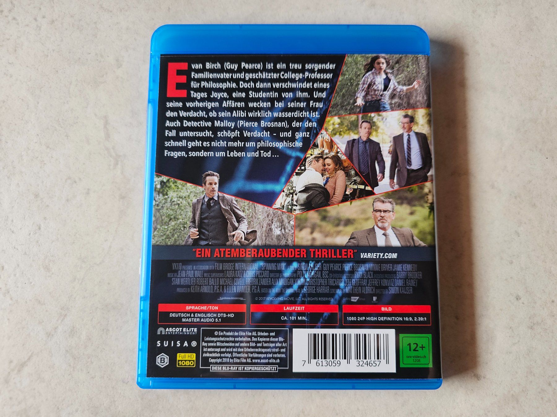 Tutti i DVDs: Spinning Man  /  Bluray – Usato da Schneisingen venduto da backstore24 1