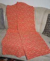 Tagesdecke Sofadecke Plaid korallfarben 104 x 140cm NEU