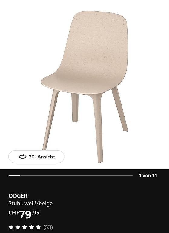 Sedie: 3 IKEA Stühle – Usato da Basel venduto da tat_8jmz
