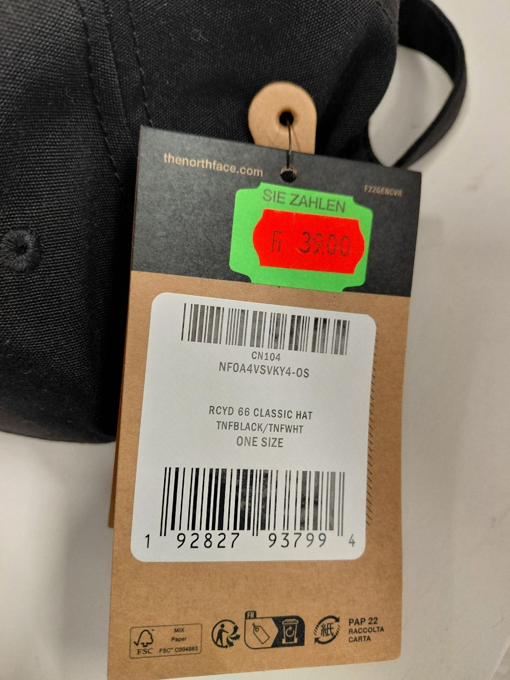 North Face Hüte, Mützen & Caps: Baseball Cap classic von The North Face – Neu (gemäss Beschreibung) aus Geuensee von sonnenstunden 1