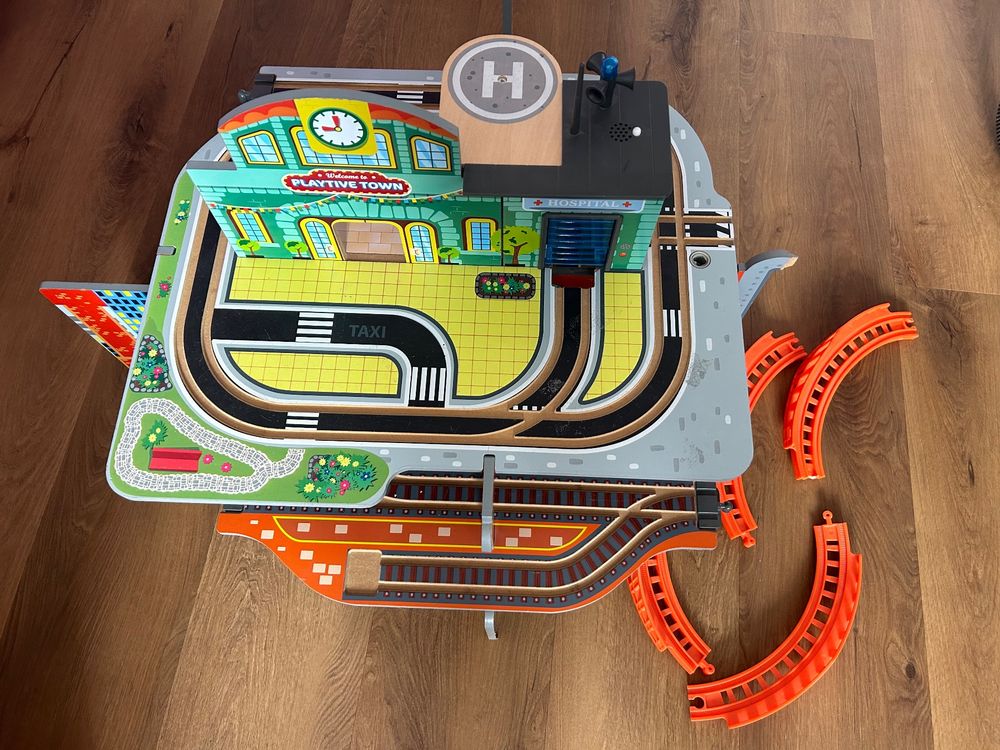 XXL BAHNHOF PLAYTIVE KOMPATIBEL MIT BRIO, IKEA EISENBAHN Kaufen auf Ricardo