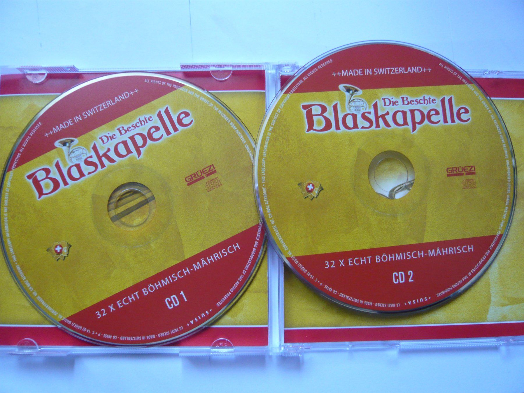 CD: Various Die Beschte Blaskapelle – Usato da Winterthur venduto da Cajun 1