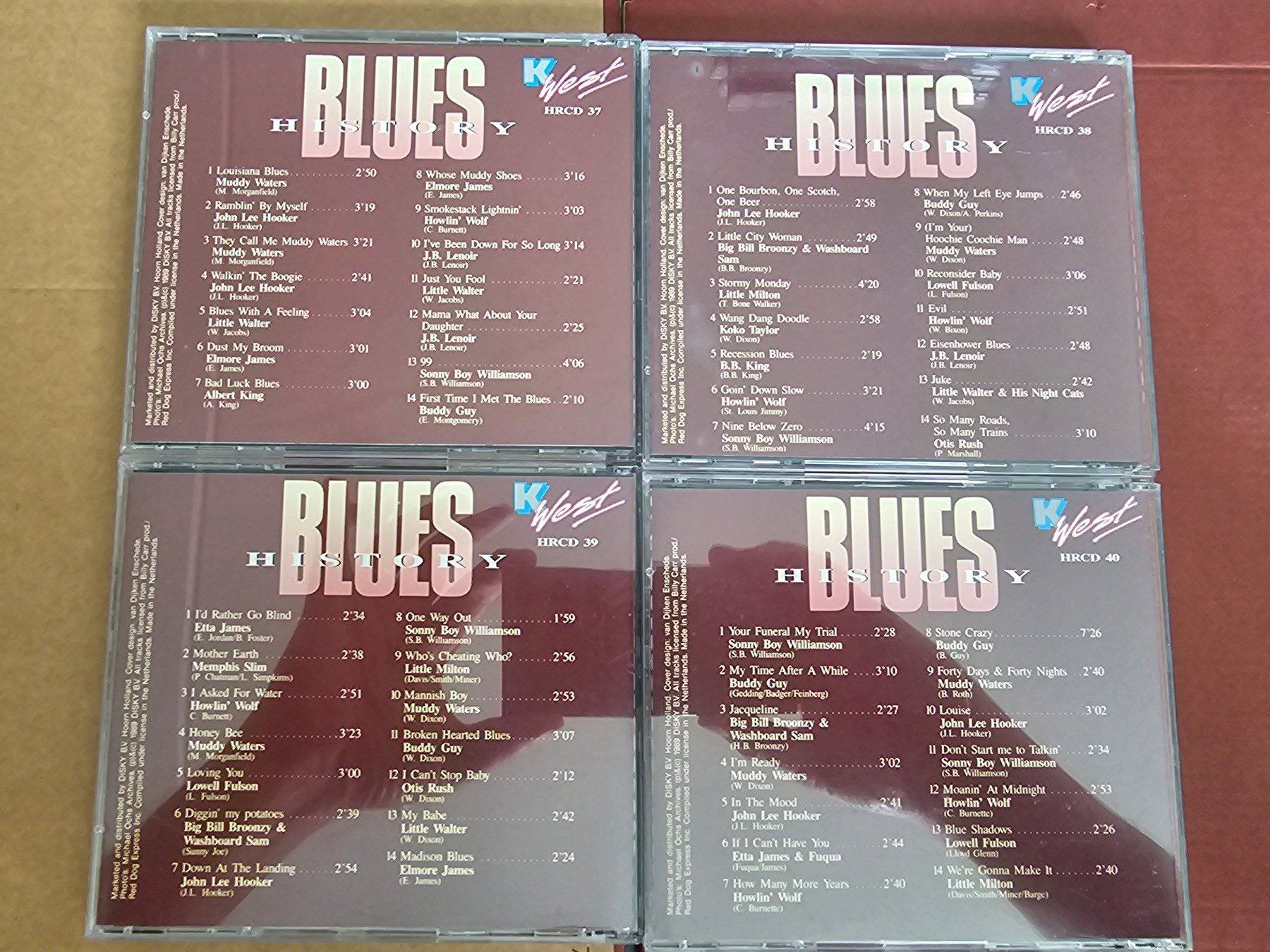 CD: 4 CD - Various - Blues History 1 - 4 – Usato da Biberist venduto da Foolio0 1