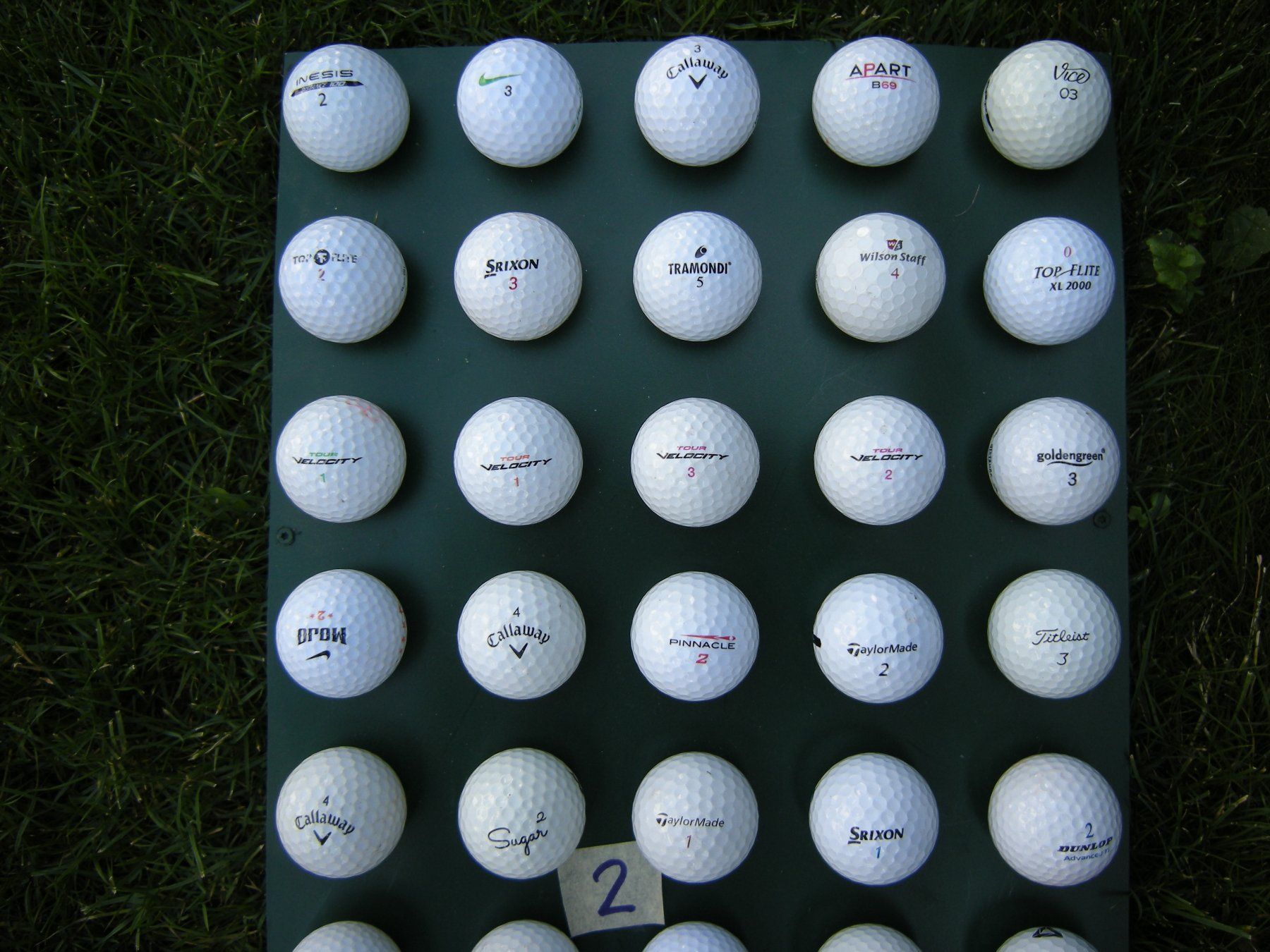 Bälle: 50 Stk. Golfbälle Golf Ball diverse Marken – Gebraucht aus Holziken von Rupe 3