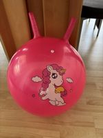 Pink Hüpfball mit Einhorn Motiv - Ideal für den Frühling!