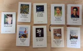 9x Romane, Büchersammlung, Diogenes