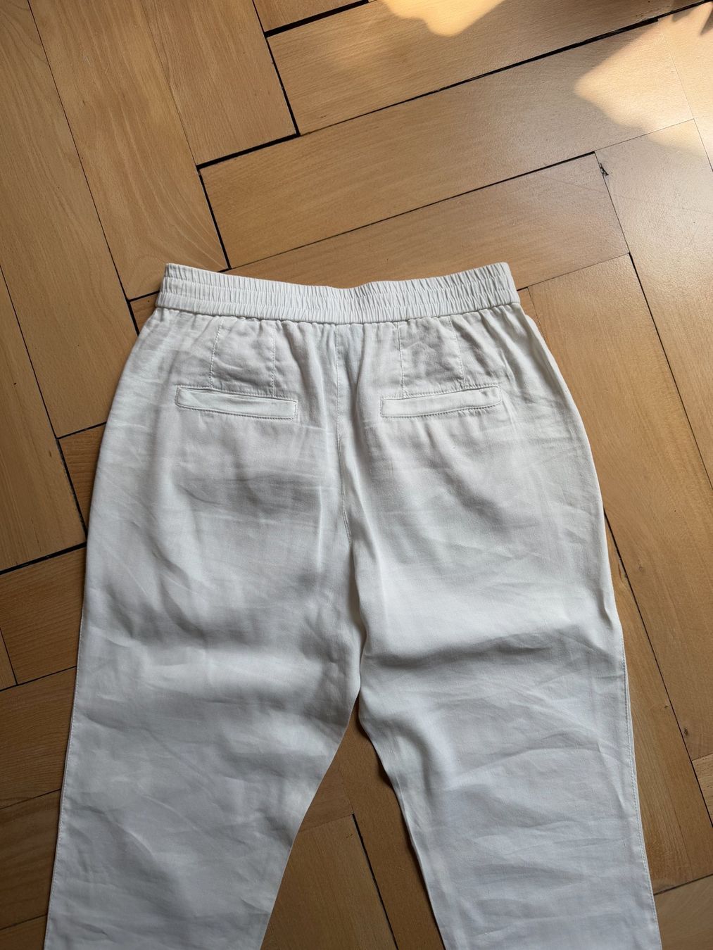 Marc Cain Pantalons: MARC CAIN - Leinenhose weiss 38 – D'occasion à Zürich par Diazaio 3