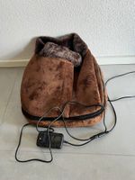 Elektrischer Fusswärmer / Heizkissen für Füße – Braun, Neu