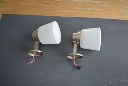 VINTAGE NOSTALGIE BADEZIMMER WANDLAMPEN 2er SET