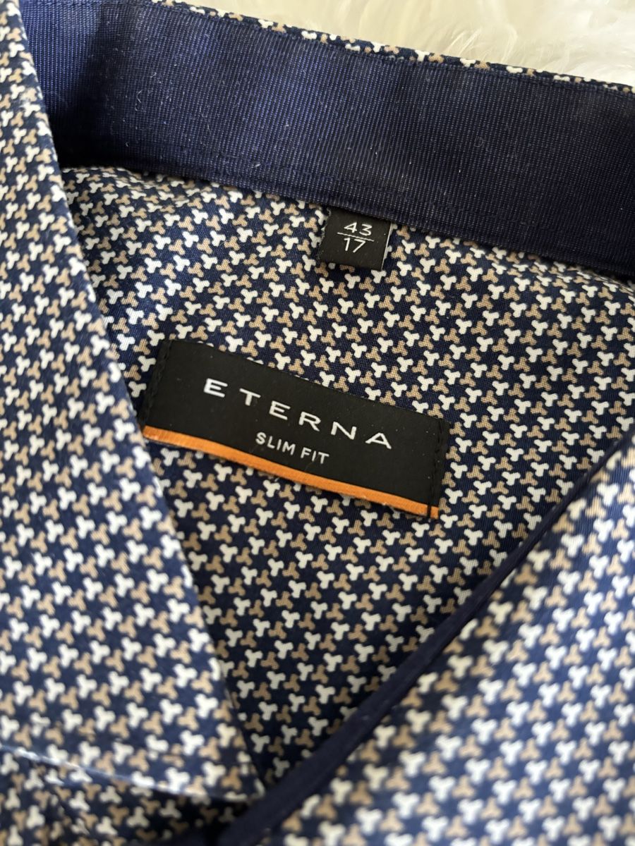 Eterna Camicie: 2 ETERNA Slim Fit Hemden 43/17 – Nuovo (secondo la descrizione) da Lindau venduto da Karekare 1
