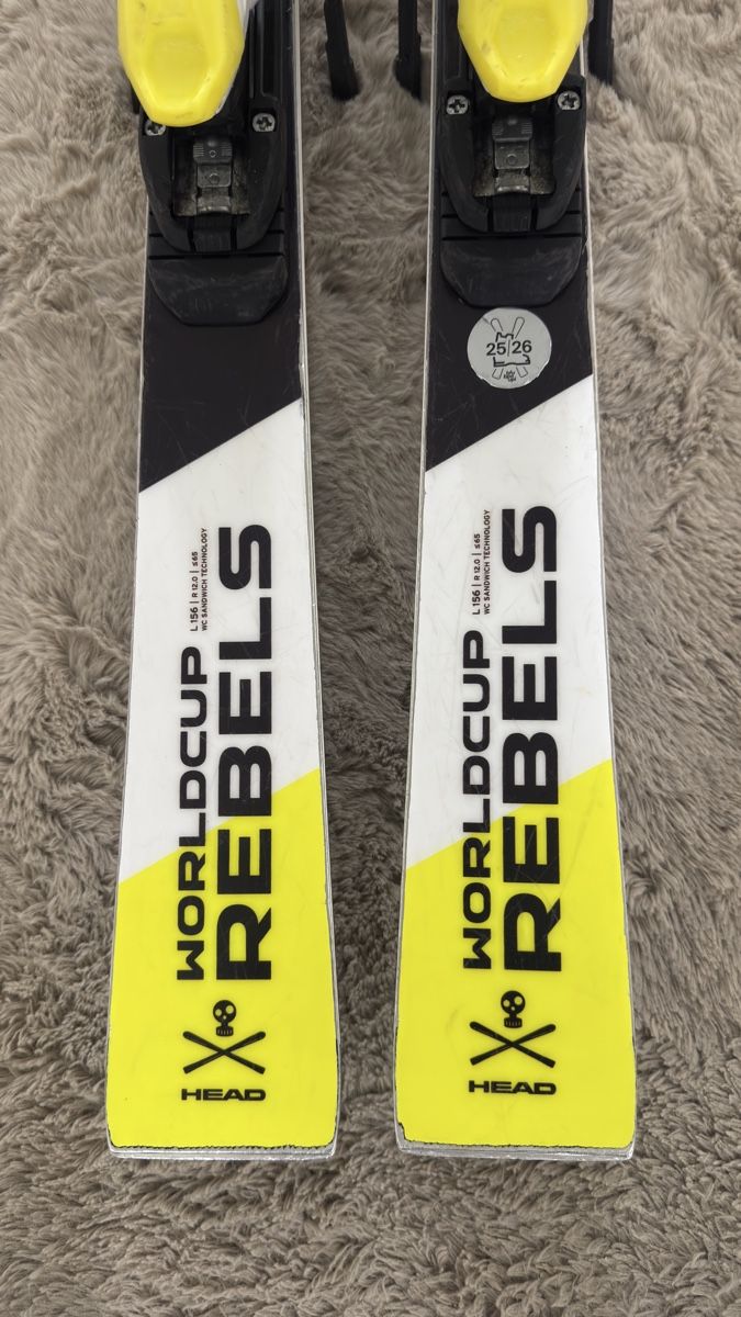 Head Sci: Head Worldcup Rebels Ski 156cm mit Bindung – Usato da Dietlikon venduto da kickboxer_999 4