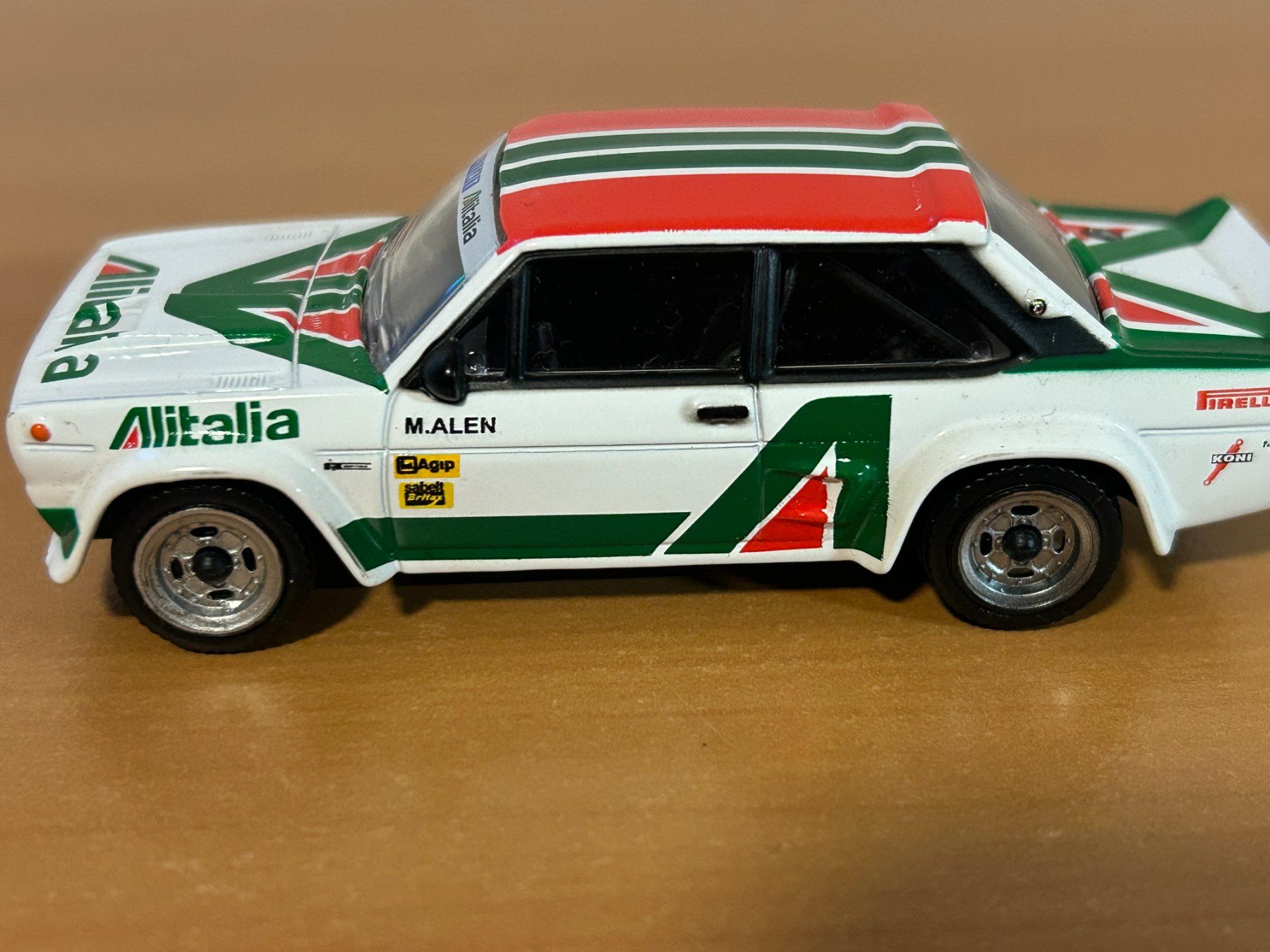 Bburago Modellini d'auto: Fiat Abarth 131 Burago 1:43 – Usato da Schafisheim venduto da Ducati57 1