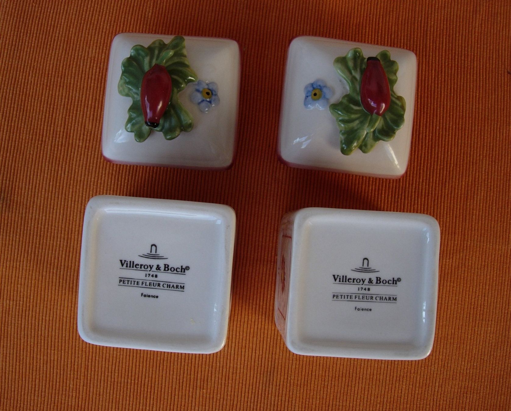 Villeroy & Boch Set di piatti: Villeroy Boch - Keramik Dose-2 Stk. – Usato da Basel venduto da Grbina64 4