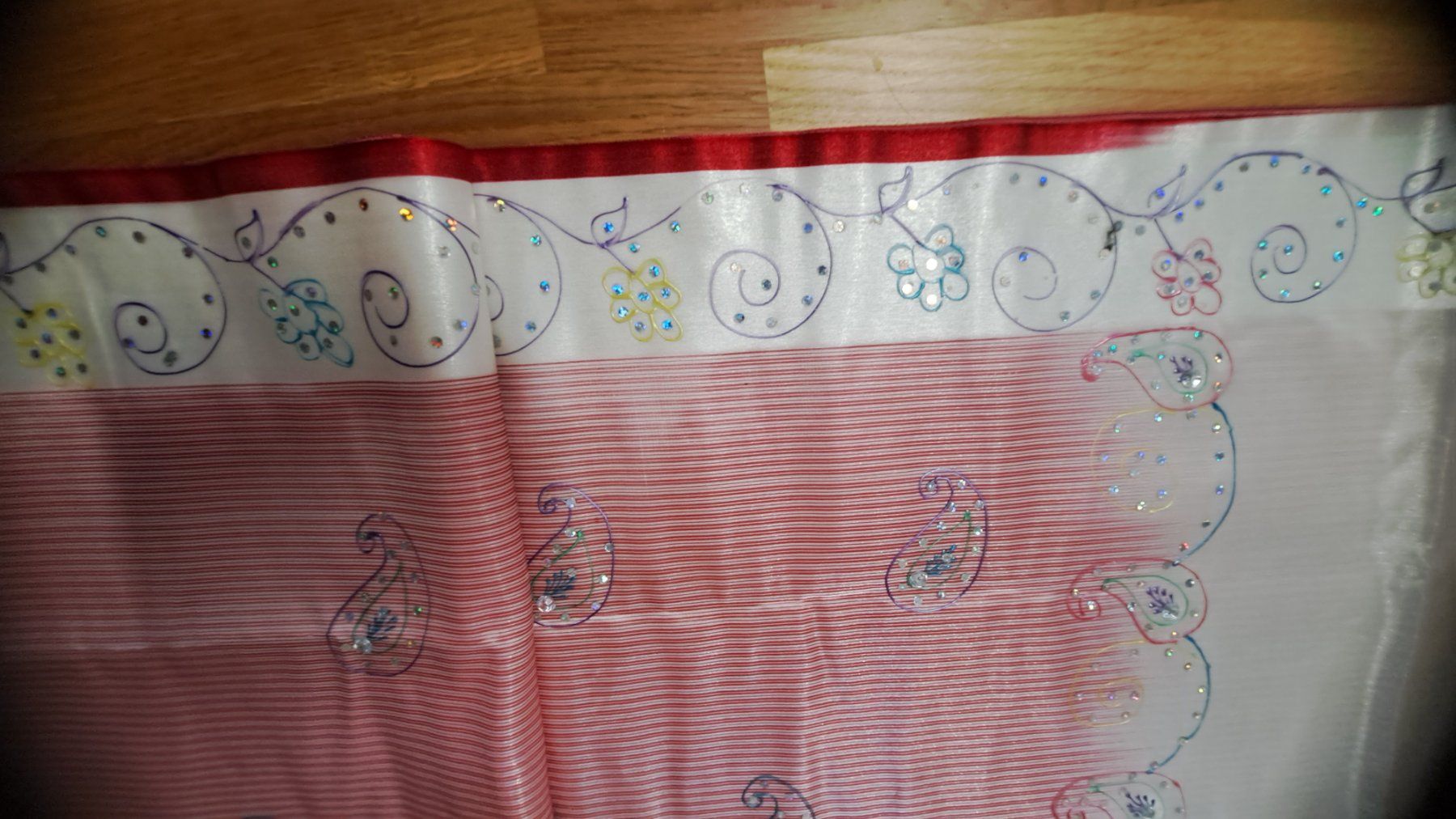 Stoffe: Saree/sari/stoff – Neu (gemäss Beschreibung) aus Bern von mahilini 4