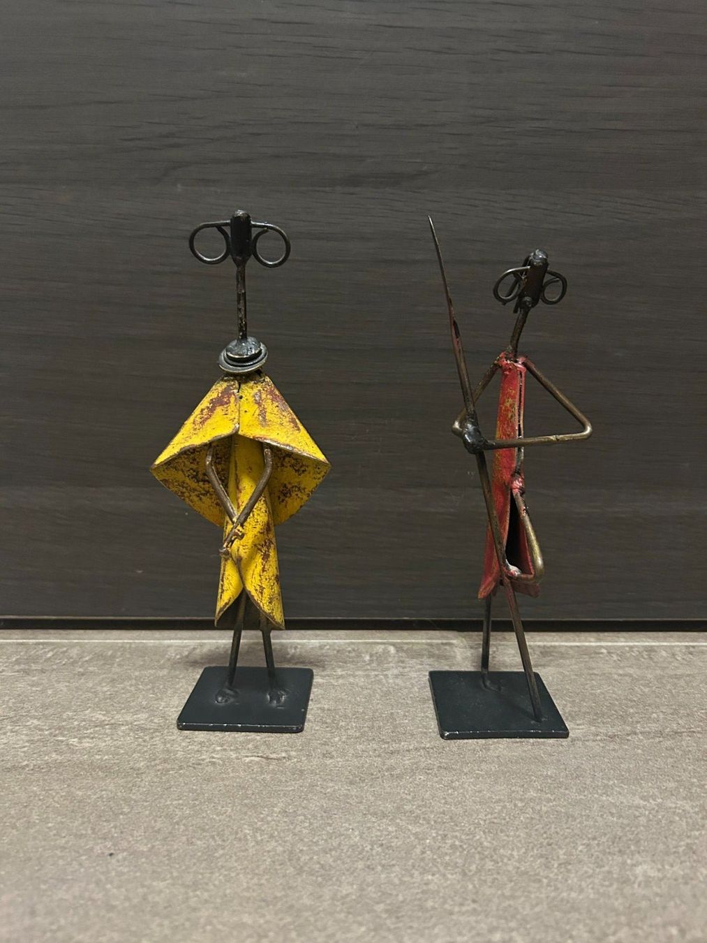 Figuren: Statues Kényan Massaï vintage – Gebraucht aus Lausanne von Weber1007