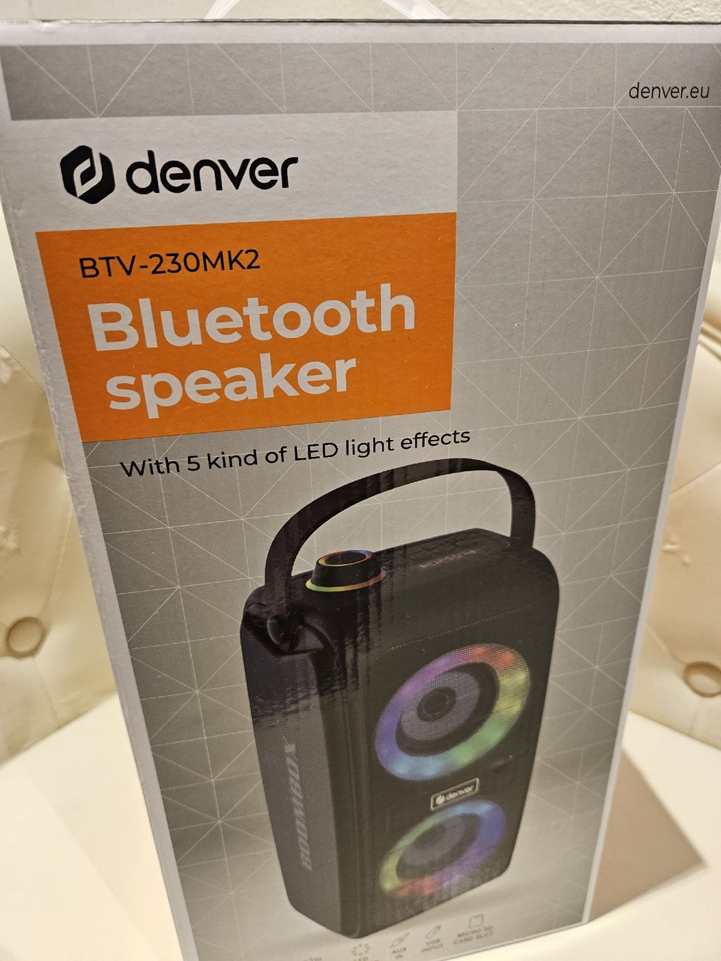 Casse acustiche: Denver BTV-230MK2 Bluetooth Speaker - Top Preis! – Nuovo e nell'imballaggio originale da Matzingen venduto da seme_products 2