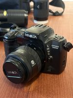 Minolta Dynax 700si Set mit 3 Objektiven, Blitz & Zubehör –
