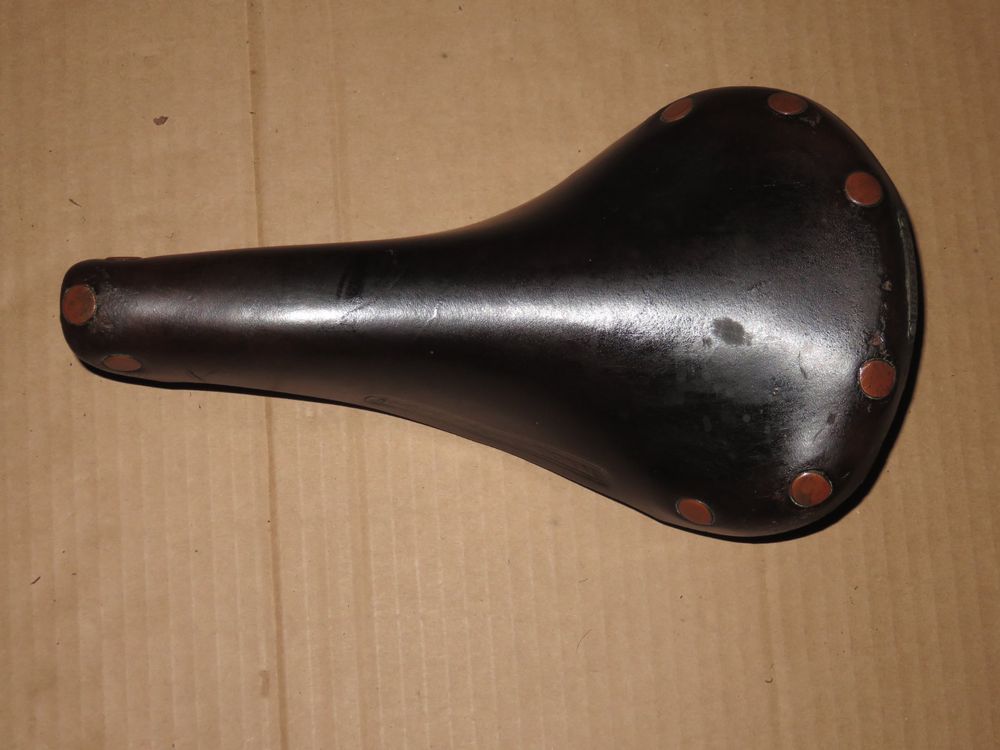 Belle Selle Cuir Brooks pour Vélo Vintage - Équipements vélos