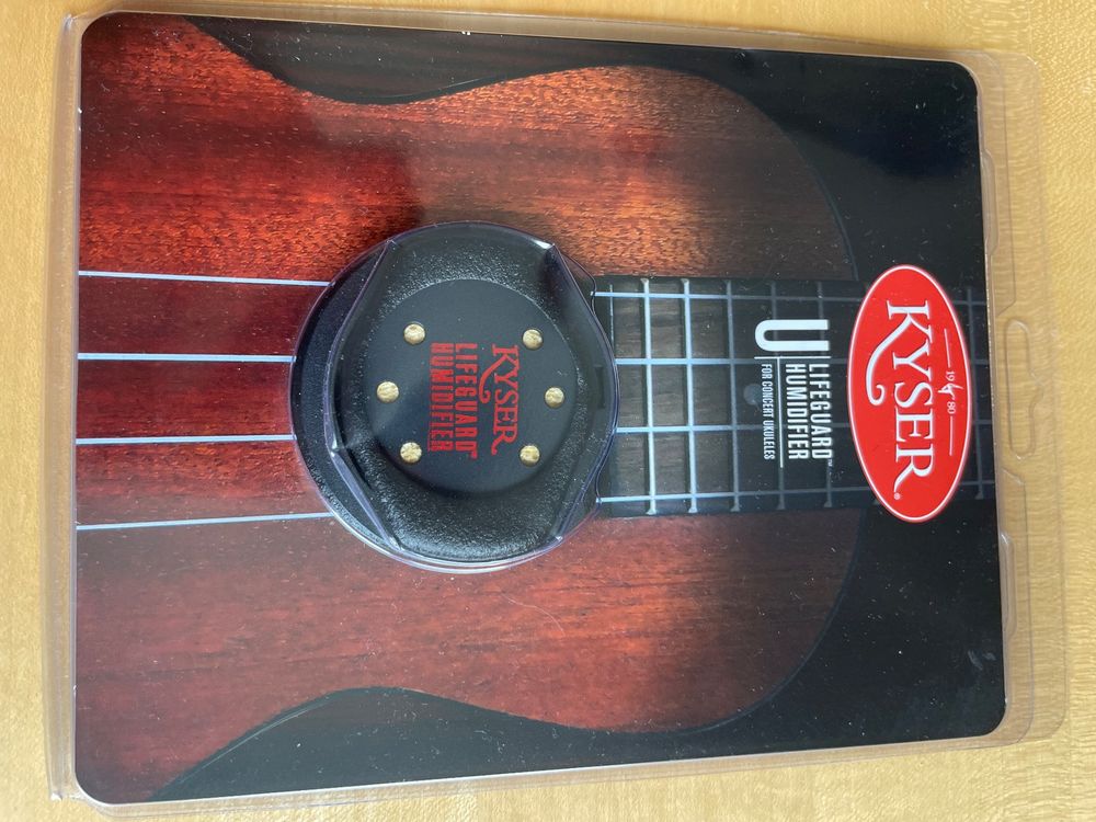 Umidificatore Per Ukulele Kyser Lifeguard (foro Di Suono) - Nuovo - Foto 3