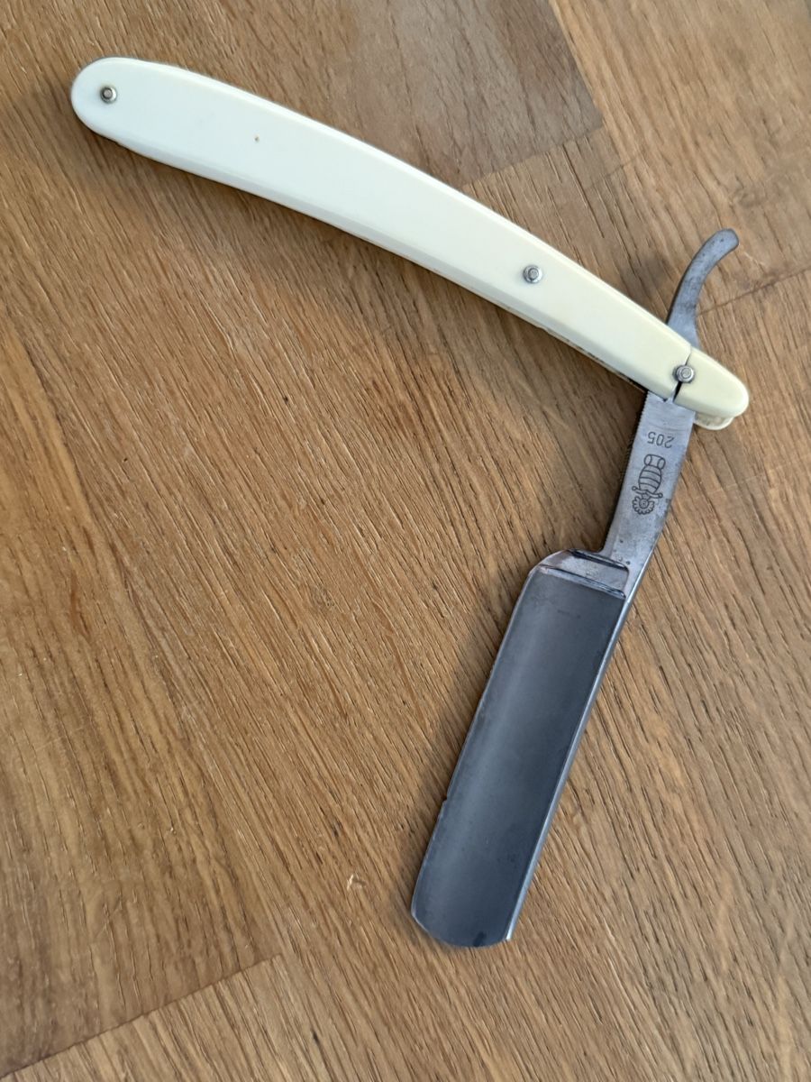 Rasoi & Lamette da barba: R. Schmidt Rasiermesser, Solingen, Germany, Klappmesser – Usato da Goldach venduto da Messerguru 5