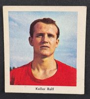 VINTAGE SAMMELBILD FOOTBALL-GUM THUN ROLF KELLER
