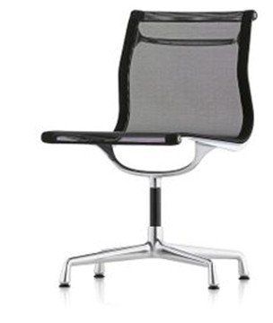 Vitra Stühle: 2 ALUMINIUM CHAIRS EA 105 - Original VITRA – Gebraucht aus Cudrefin von HIFIFAN