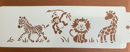 Schablone Tiere animaux Chablon pochoir