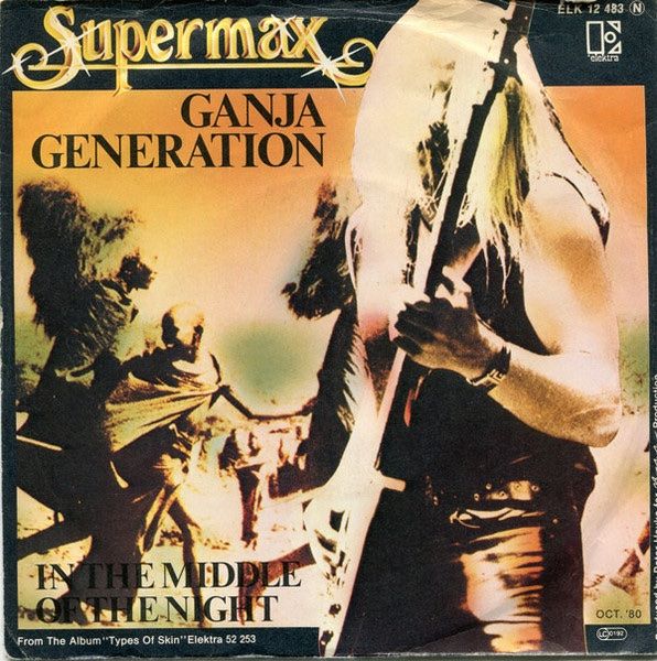 Schallplatten: SUPERMAX/"Ganja Generation"/Single(7")/ sehr RAR! Top! – Gebraucht aus Luzern von adonairo