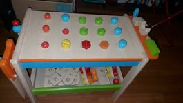 Pintoy Kinder-Werkbank mit Werkzeug